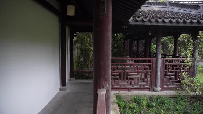 杭州西湖文澜阁景区实拍视频