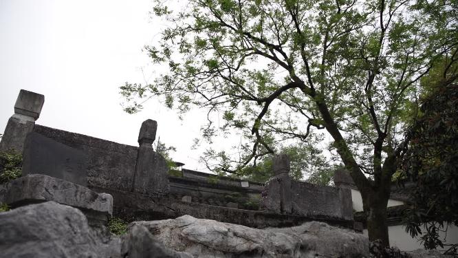 杭州西湖文澜阁景区实拍视频