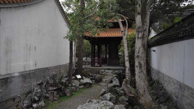 杭州西湖文澜阁景区实拍视频
