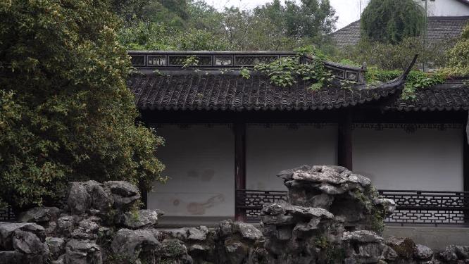 杭州西湖文澜阁景区实拍视频
