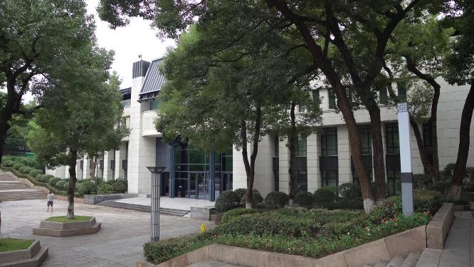 杭州吴山景区浙江革命烈士纪念馆实拍视频