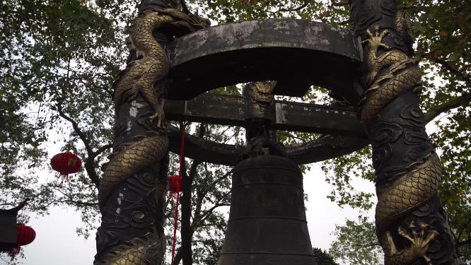 杭州北高峰灵顺寺天下第一财神庙景点实拍视频