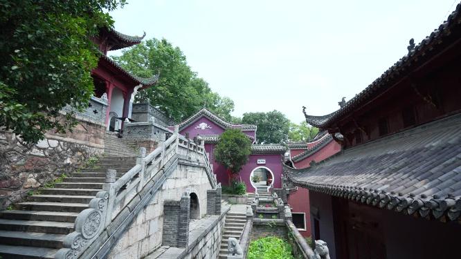 武汉武昌长春观景点实拍视频
