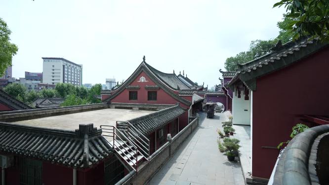 武汉武昌长春观景点实拍视频
