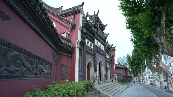武汉武昌长春观景点实拍视频