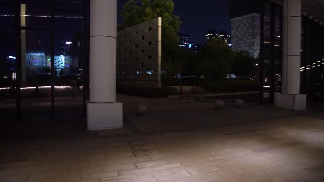 杭州钱江世纪公园夜景实拍视频素材