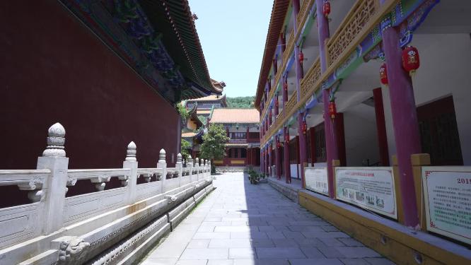 武汉武昌区宝通寺景点实拍视频
