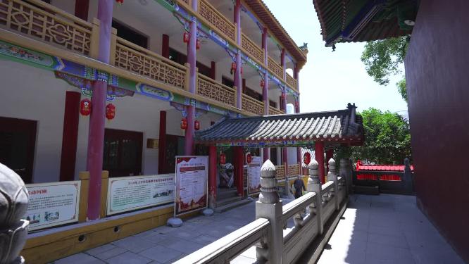 武汉武昌区宝通寺景点实拍视频