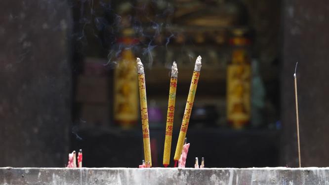 武汉武昌区宝通寺景点实拍视频