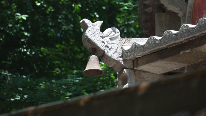武汉武昌区宝通寺景点实拍视频