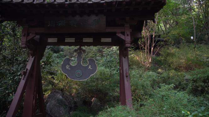 杭州玉皇山天龙寺文物保护单位实拍视频