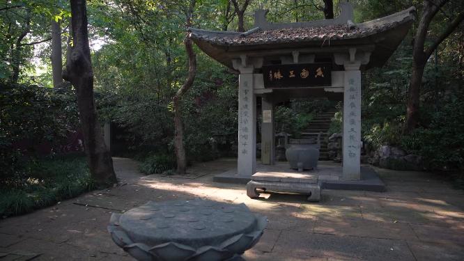 杭州玉皇山天龙寺文物保护单位实拍视频