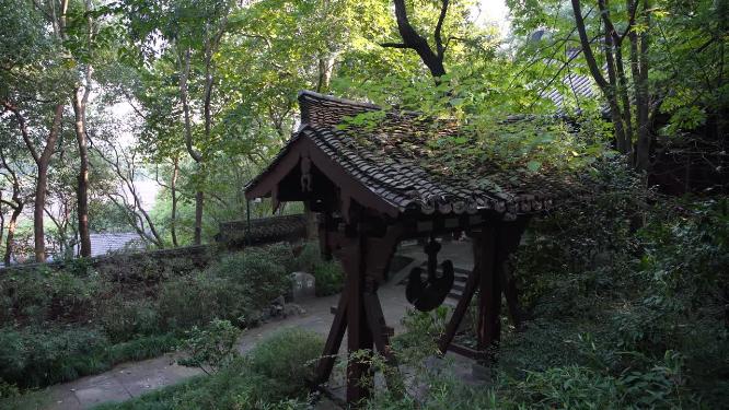 杭州玉皇山天龙寺文物保护单位实拍视频