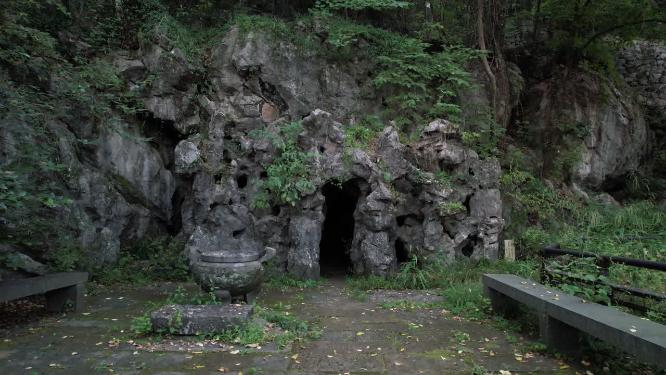 杭州玉皇山吴越郊坛遗址航拍视频