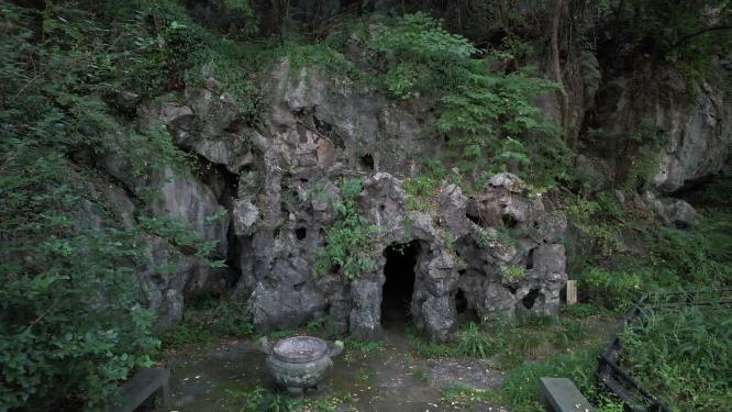 杭州玉皇山吴越郊坛遗址航拍视频