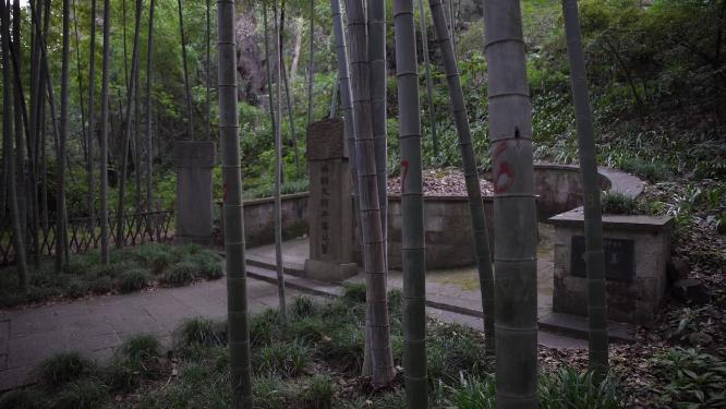 杭州西湖宝石山牛皋墓实拍视频