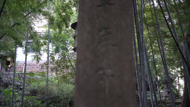杭州西湖宝石山牛皋墓实拍视频