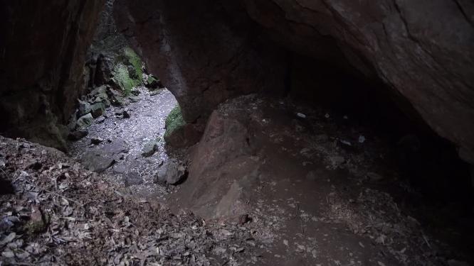 杭州西湖宝石山蝙蝠洞实拍视频