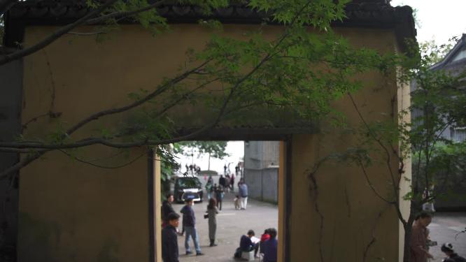 杭州西湖宝石山智果寺旧址实拍视频