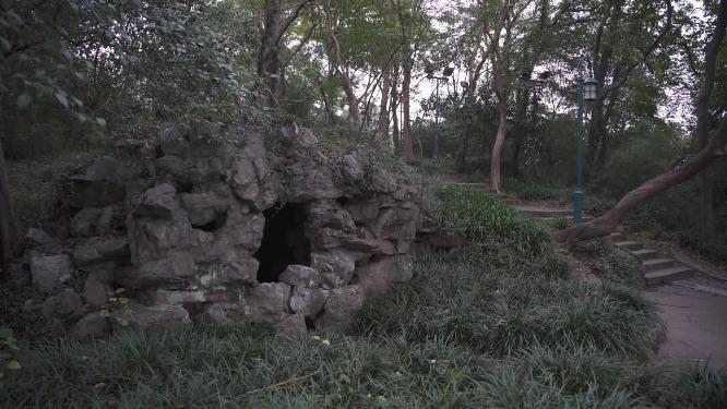 杭州西湖宝石山初阳台实拍视频