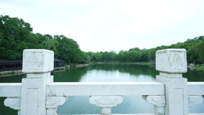 武汉东湖风景名胜区风光实拍视频