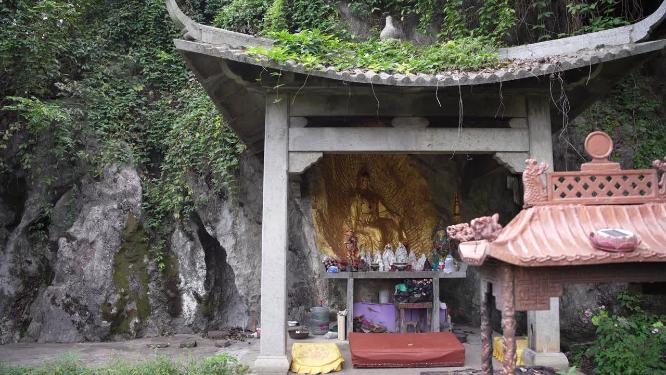 杭州凤凰山凤凰池实拍视频