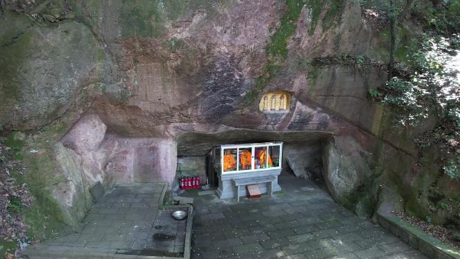 杭州西湖宝石山银鼓洞实拍视频