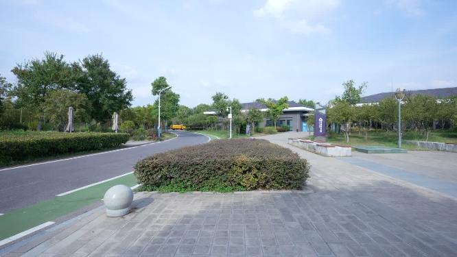 武汉蔡甸区汤湖公园实拍视频