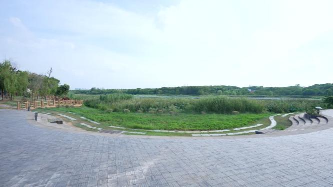 武汉蔡甸区汤湖公园实拍视频