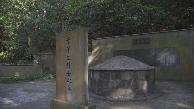 杭州凤凰山景区万松书院景点实拍视频