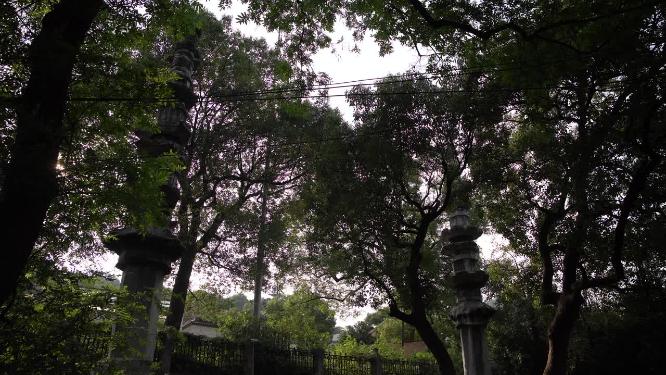杭州凤凰山古梵天寺经幢实拍视频
