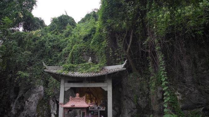 杭州凤凰山凤凰池实拍视频