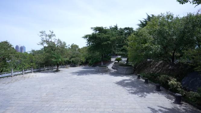 武汉汉阳区龟山风景区实拍视频