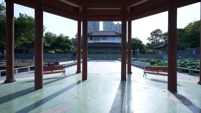 武汉汉阳区莲花湖公园实拍视频