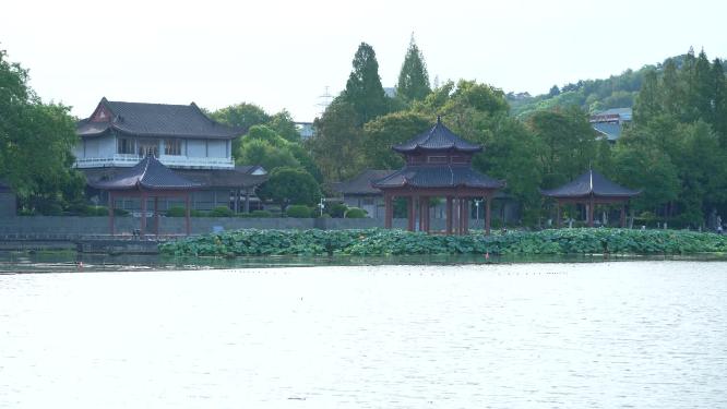 武汉汉阳区莲花湖公园实拍视频