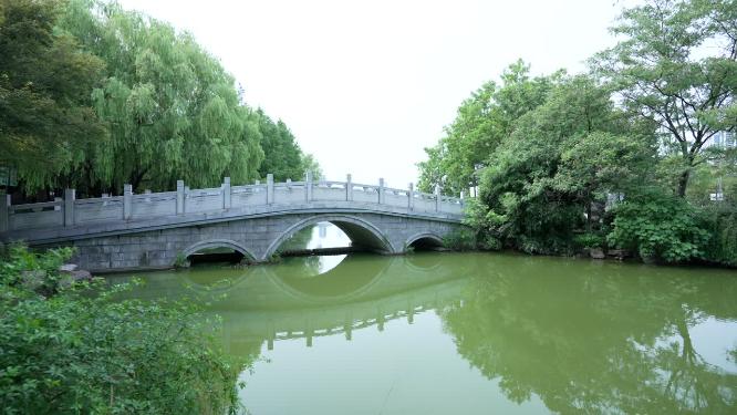 武汉汉阳区月湖风景区实拍视频