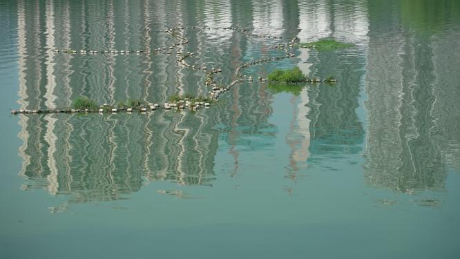 武汉汉阳区墨水湖公园实拍视频