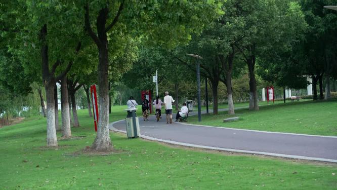 武汉汉阳区莲花湖公园实拍视频