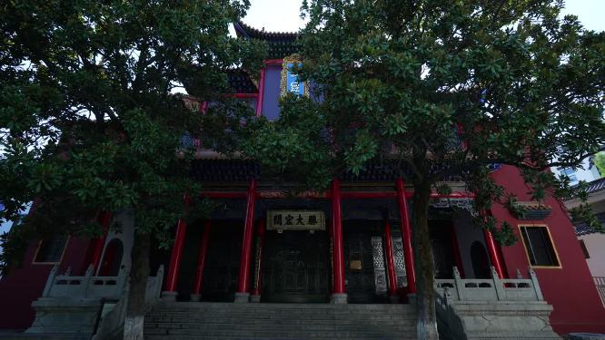 武汉汉阳区归元禅寺景点实拍视频