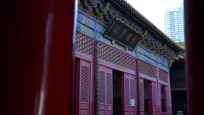 武汉汉阳区归元禅寺景点实拍视频