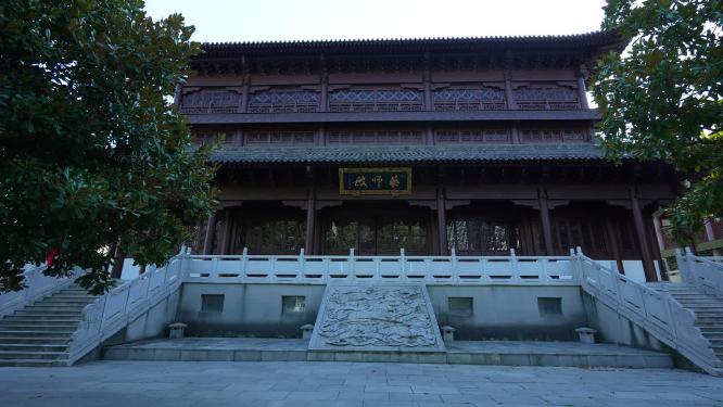 武汉汉阳区归元禅寺景点实拍视频