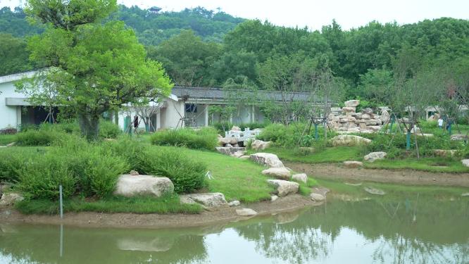 武汉洪山区东湖磨山景区实拍视频