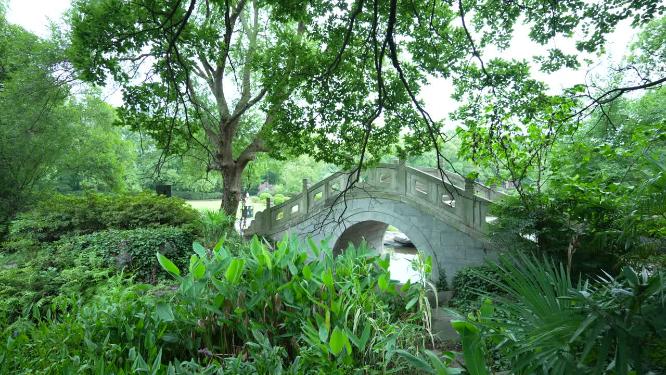 武汉洪山区东湖磨山景区实拍视频