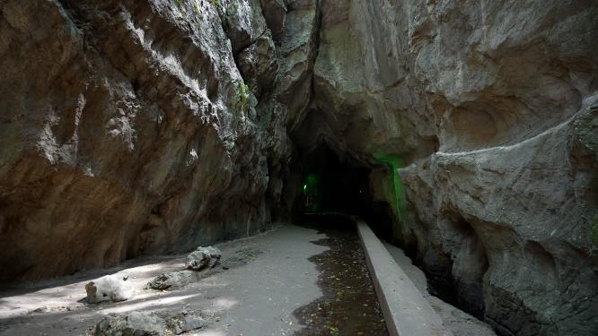 武汉江夏区白云洞景区实拍视频