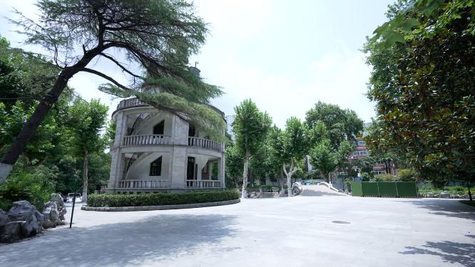 武汉江岸区中山公园实拍视频