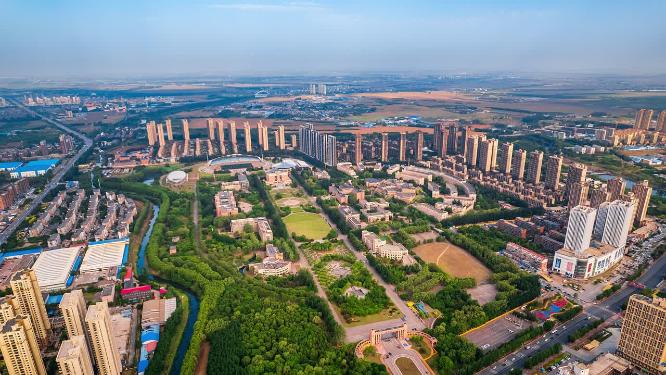 辽宁沈阳沈北新区辽宁大学航拍