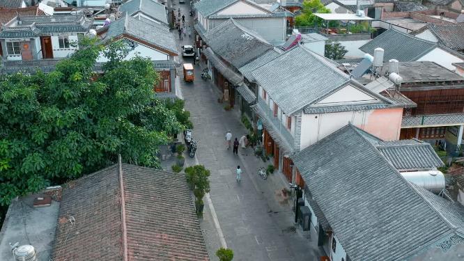 喜洲古城步行街