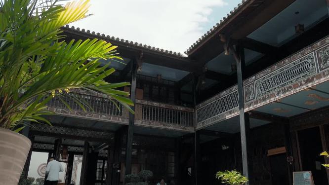 传统古建筑庭院