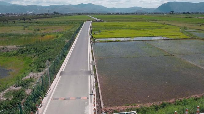 大理乡野公路航拍