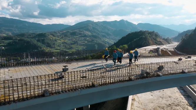 建设工地测绘建设工人形象